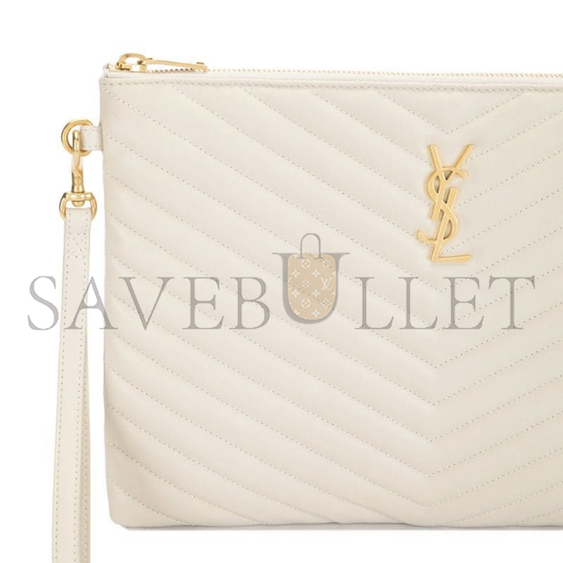 Y51 CASSANDRE MATELASSÉ TABLET POUCH IN LEATHER 559193 (30*21.5*2cm)